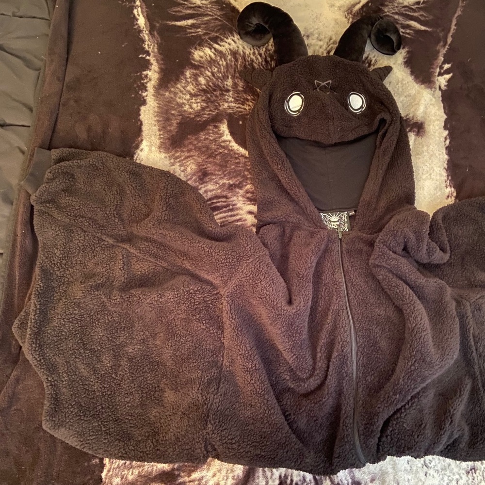 Killstar Bat Wing Plush Onesie